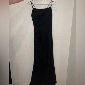 Maxi Black JVN BY Jovani Dress Size 2